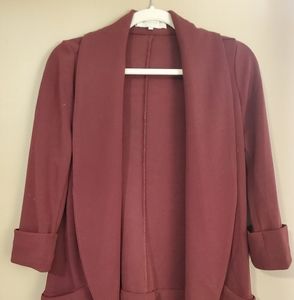 French Mauve Jacket, Medium, Maroon